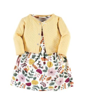 Quilted Cardigan and Dress