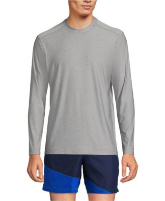 Men's SunShade UPF 50 Long Sleeve Swim Tee Rash Guard