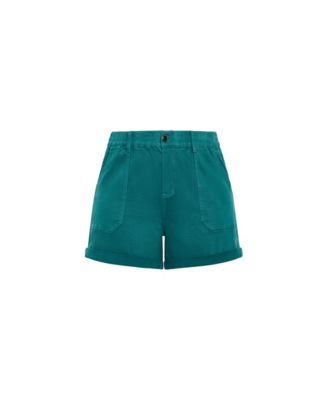 Plus Size Holiday Denim Short