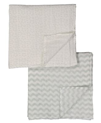 Baby Boys or Baby Girls Stars Nursery Blanket Collection, 7 Piece Set