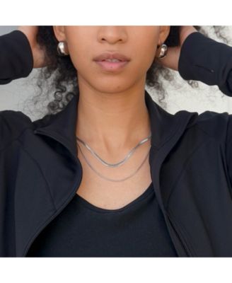 Cassia Double Chain Necklace