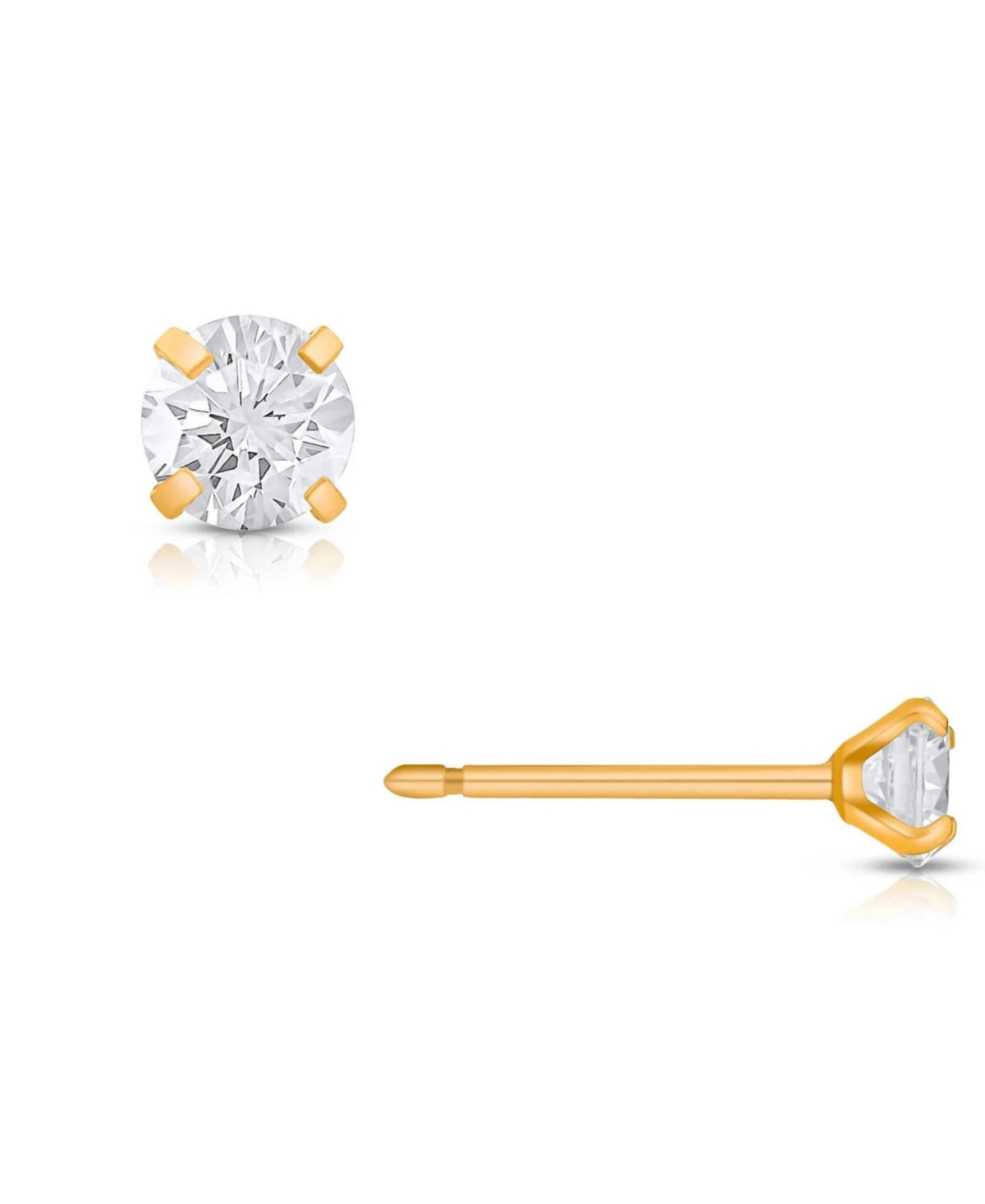 Ariana Small Stud Earring - Gold