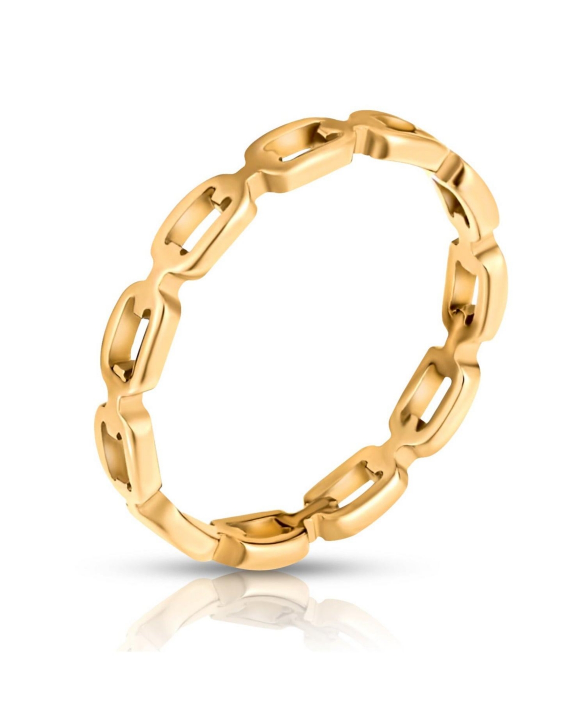 Billy Dainty Chain Ring - Gold