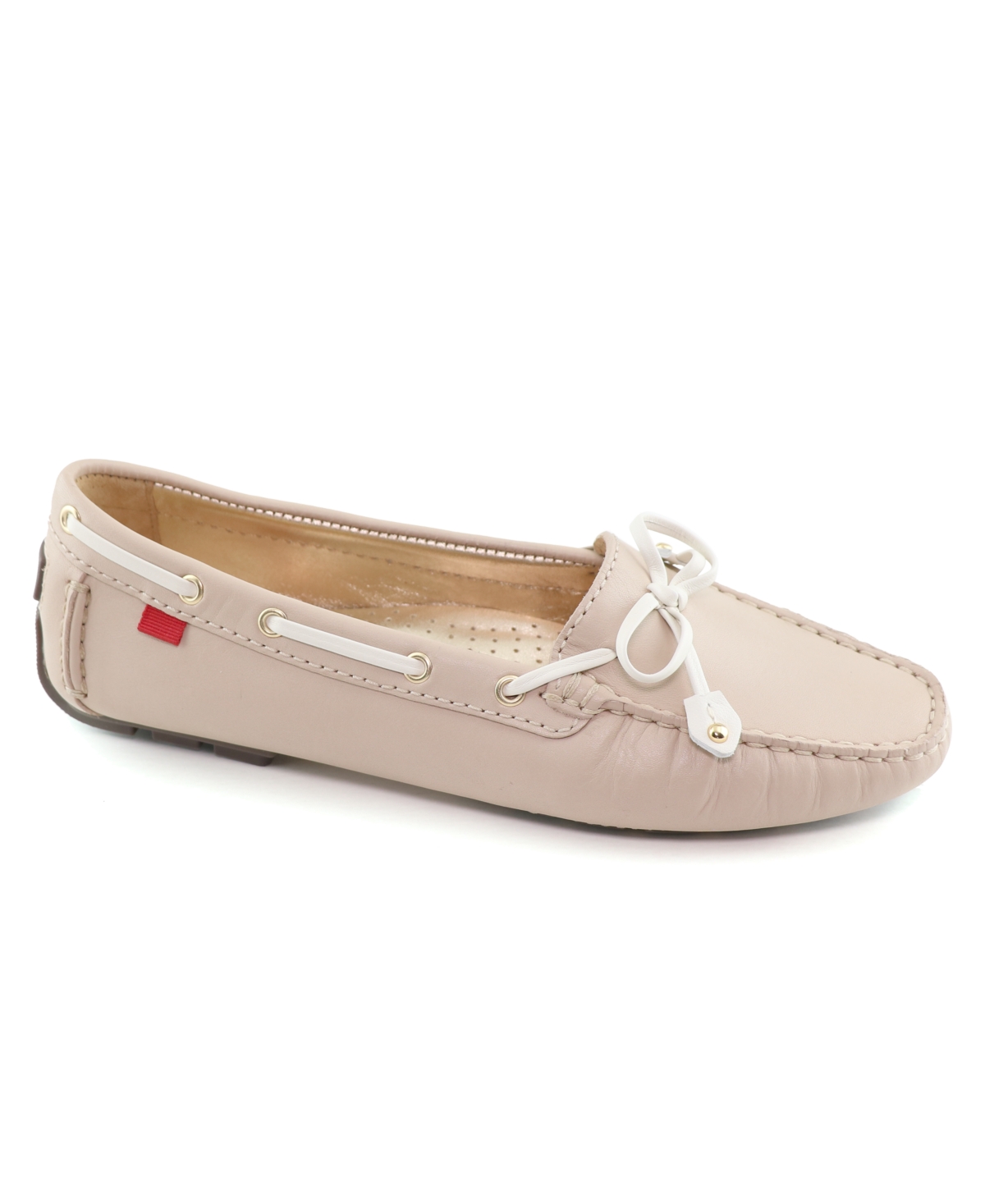 Cypress Hill Leather Flats - Nude Napa