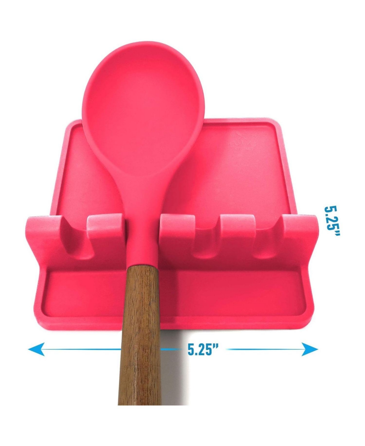 Zulay Kitchen Silicone Utensil Rest with Drip Pad for Multiple Utensils