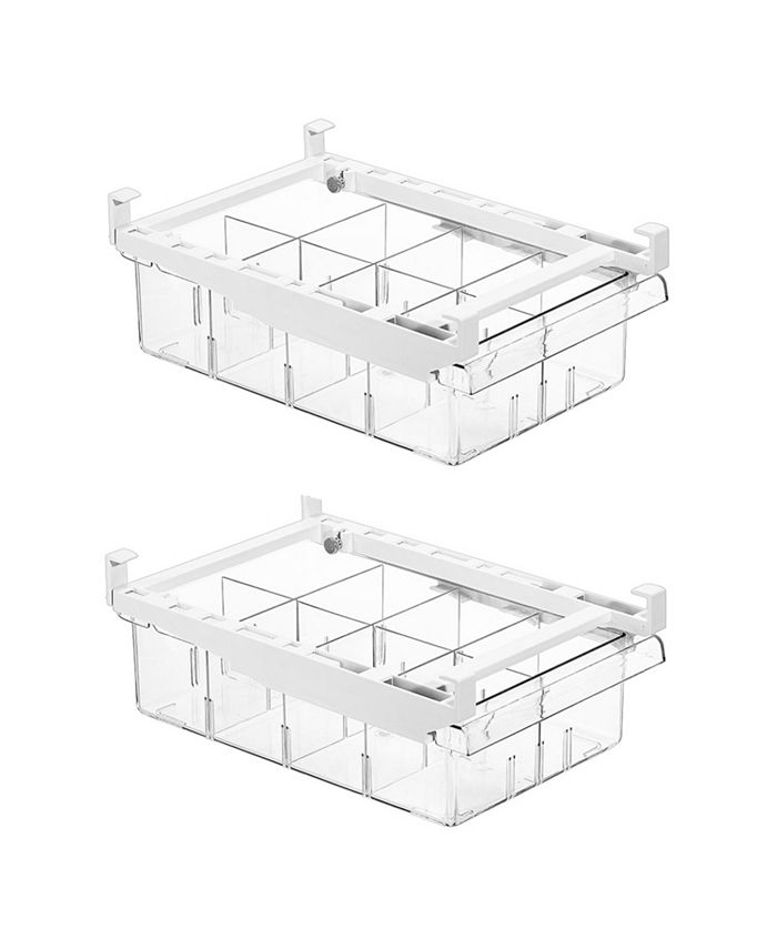 Sorbus Pull Out Fridge Drawer Attachable Deli Drawer 2 Pack Macy's