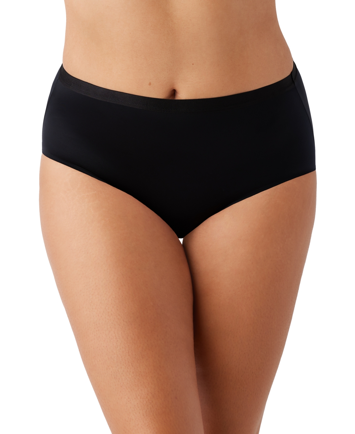 Shop Wacoal Women's Inner Sheen Brief Underwear 875397 In Black