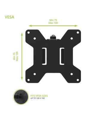 DML1000 Fully Adjustable Single Arm Desktop Monitor Mount