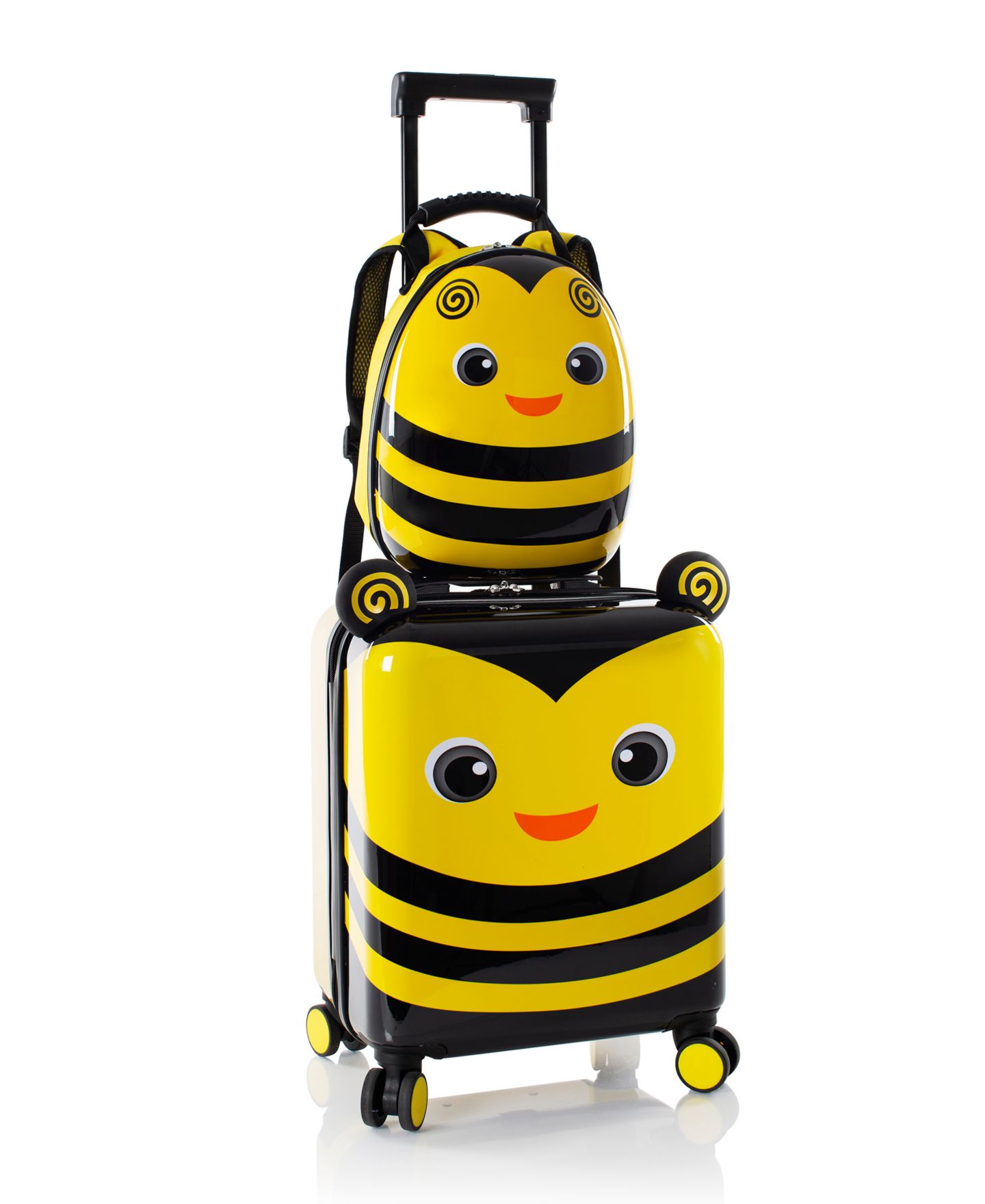 Рюкзак Heys Super Tots Spinner Luggage and Backpack, цвет: Bumble Bee — фото 2