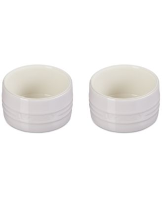 Stoneware Round Ramekin Straight Wall Set