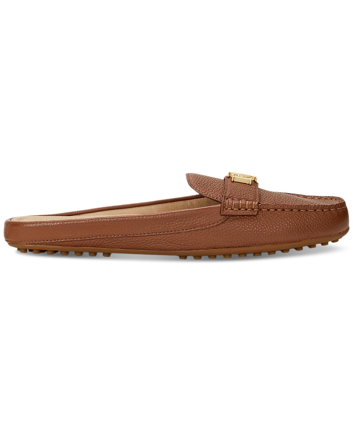 Lauren Ralph Lauren Women's Barnsbury Slip-On Hardware Mule Loafer Flats