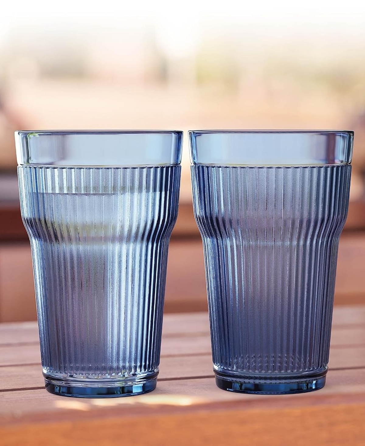 Shop Jay Imports Tumblers, Set Of 4 In Blue