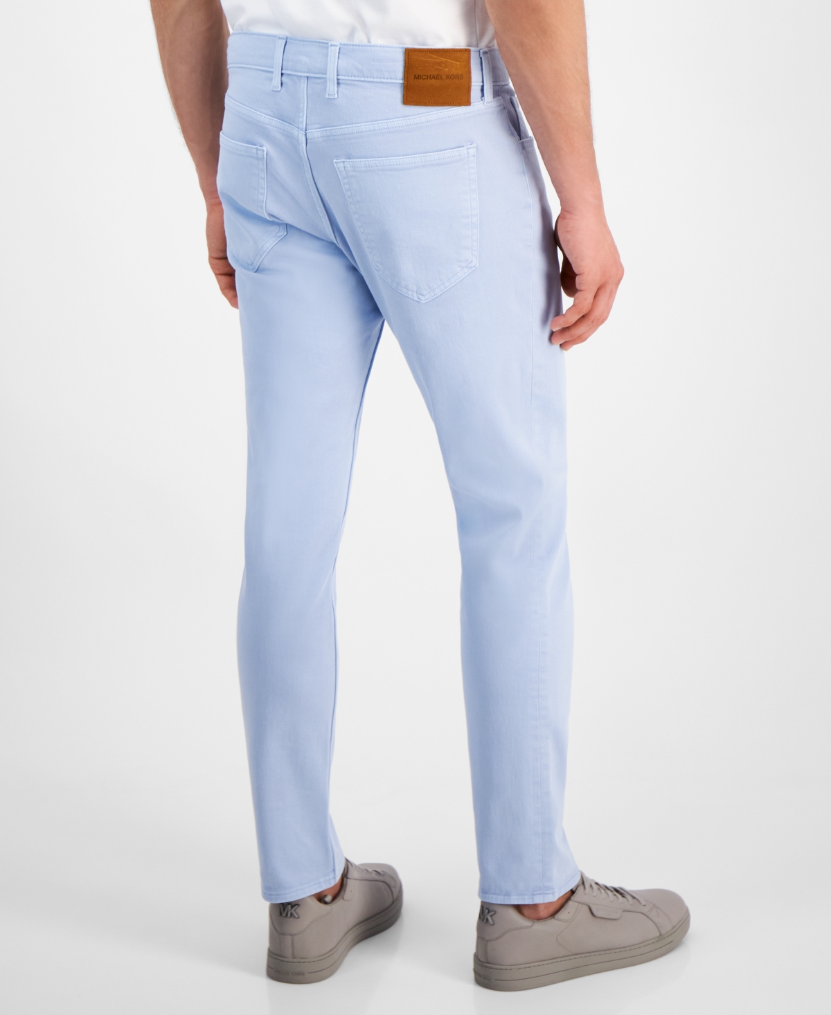 Michael Kors Men's Five-Pocket Pigment Dyed Jeans