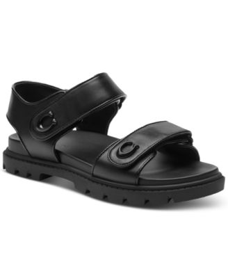 COACH - Women's Brynn Double-Band Sporty Lug-Sole Sandals