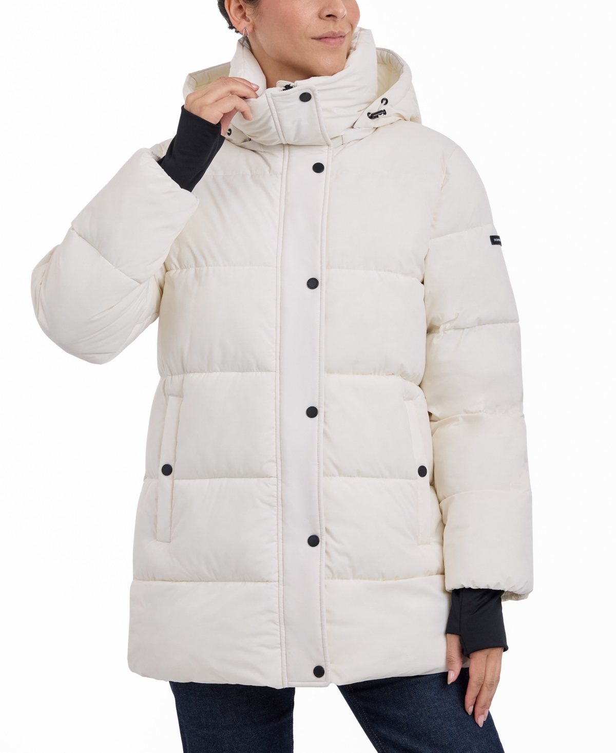 Bcbgmaxazria Women's Hooded Puffer Coat