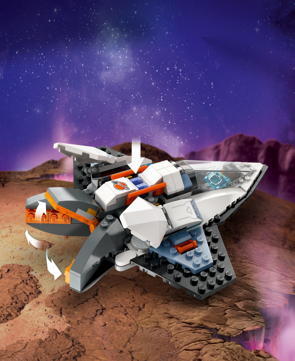 Shop Lego City Interstellar Spaceship Toy Playset 60430 In No Color