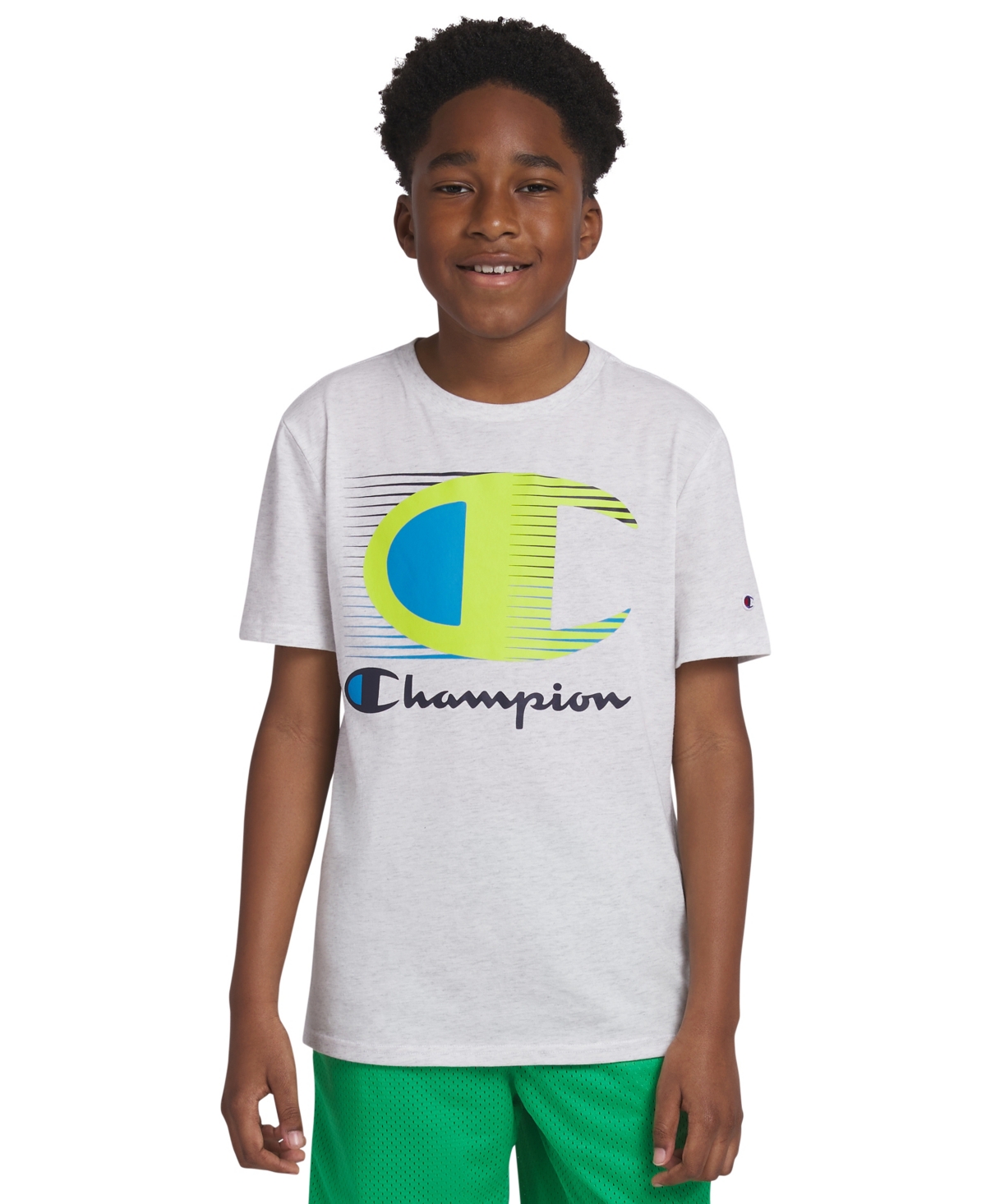 Champion Big Boys Short Sleeves Graphic T-shirt