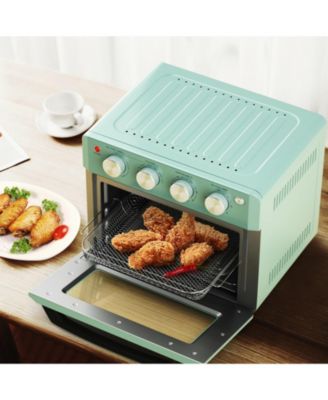 19 Qt Dehydrate Convection Air Fryer Toaster Oven with 5 Accessories