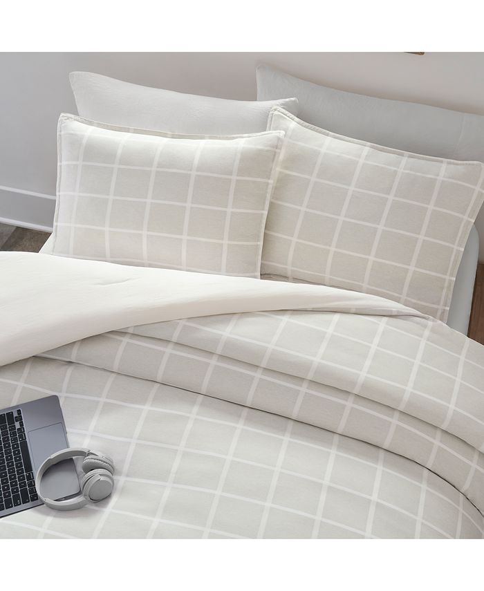 UGG® Devon Grid Comforter Set, Twin/Twin XL Macy's