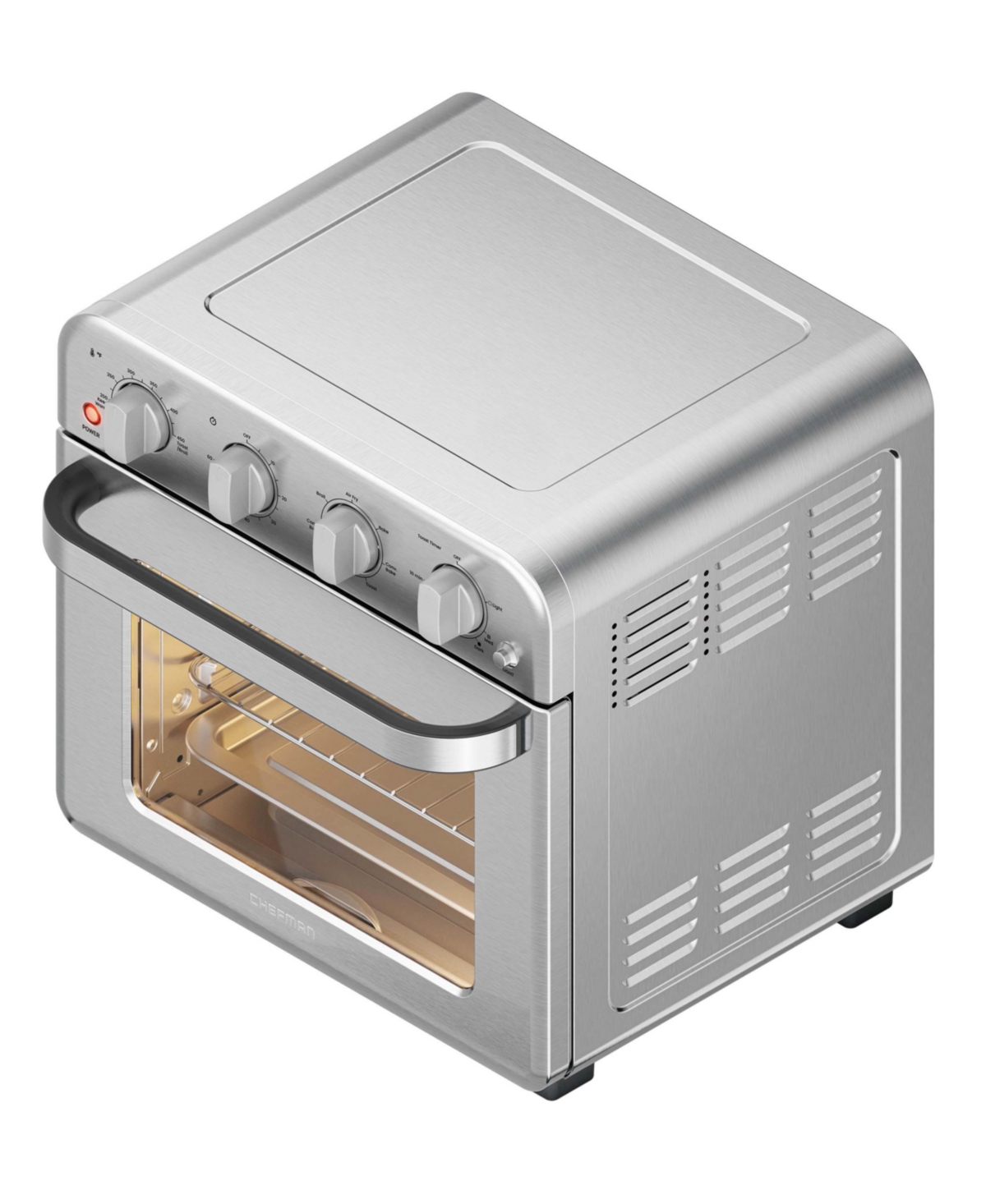Shop Chefman 19 Quart Toaster Oven Air Fryer In Stainless