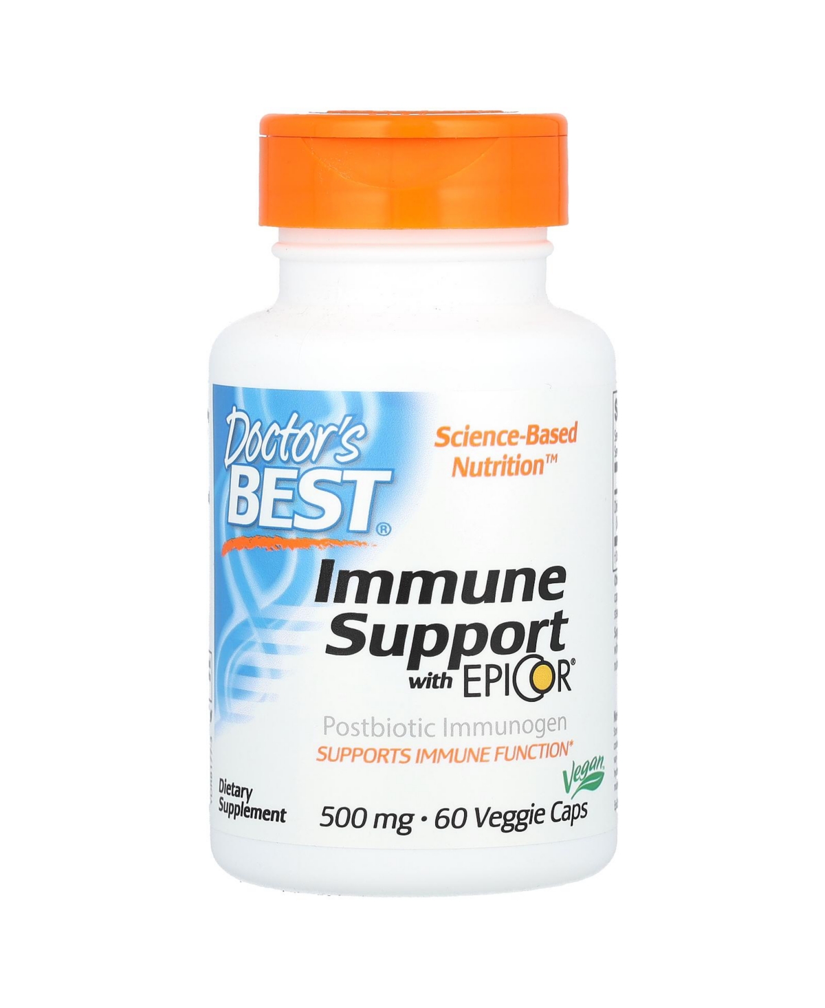 Immune Support With EpiCor 500 mg - 60 Veggie Caps - Assorted Pre-pack (See Table