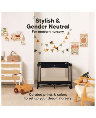 2-Pack Mini Crib Sheets, Pack and Play Sheets Fitted, Pack N Play Sheets, Organic Fitted Crib Sheet Cover