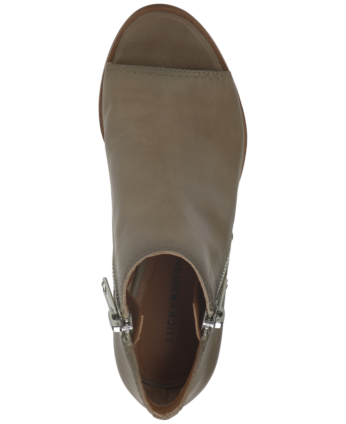 Lucky Brand Women's Joseleen Peep-Toe Booties