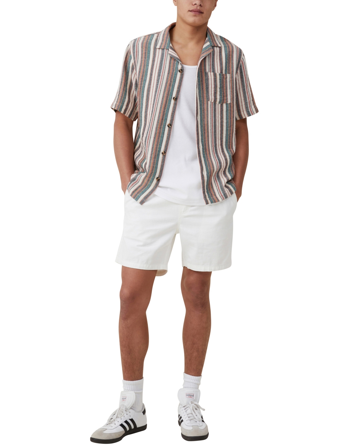 Shop Cotton On Men's Palma Short Sleeve Shirt In Multi
