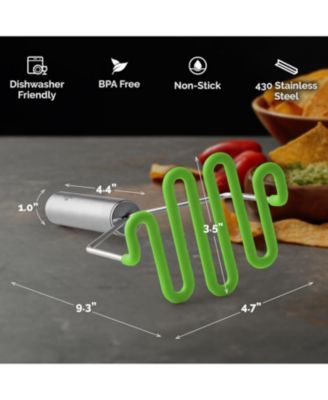 Non-Scratch Potato Masher Kitchen Tool - Durable Stainless Steel Mashed Potatoes Masher