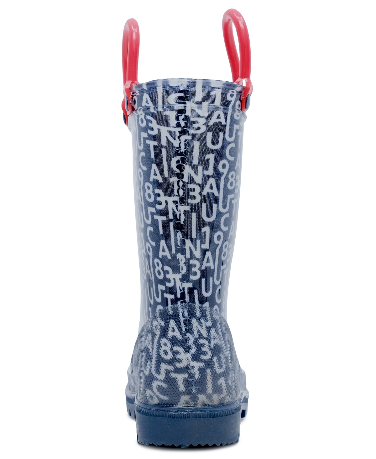 Nautica Toddler and Little Boys Bray Rain Boot -white