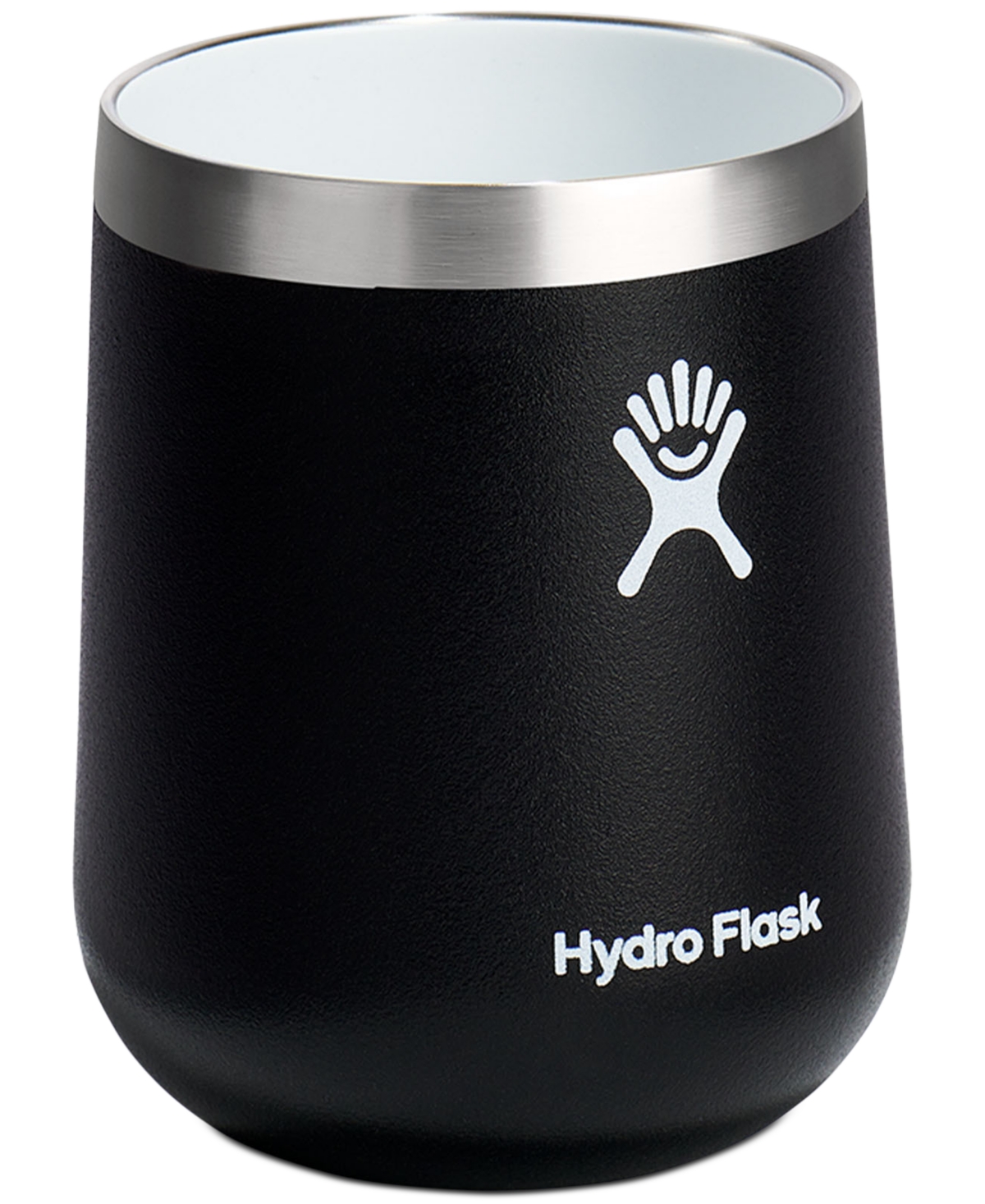 Hydro Flask 10-oz. Ceramic-insulated Stainless Steel Wine Tumbler In Black