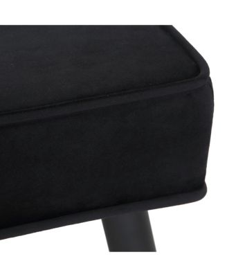 Velvet Tufted Bedroom Bench for Living Room & Entryway