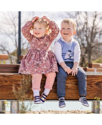 Infant Boys Breathable Washable Non-Slip Sock Shoes Walker - Brown
