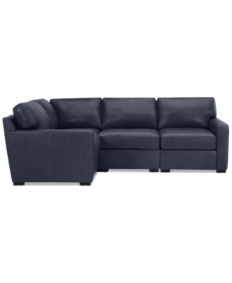 Radley 101" 4-Pc. Leather Corner Sectional