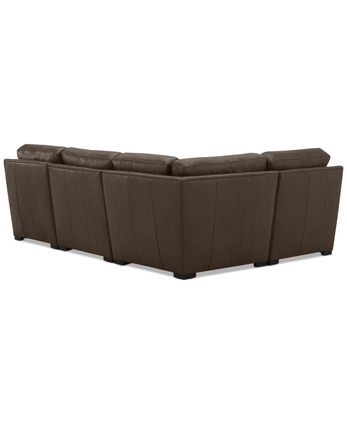 Radley 4-Pc. Leather Corner Sectional, Created for Macy's