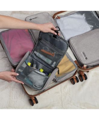World Travel Essentials Hanging Toiletry Case