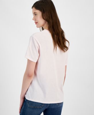 Juniors' Peanuts Graphic Snoopy T-Shirt