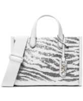 Michael Michael Kors Gigi Small East West Messenger - Opt/silver