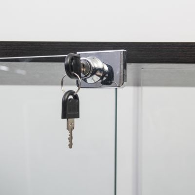 Double Door Glass Display Cabinet