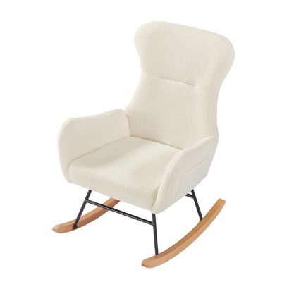 Teddy Fabric Rocking Chair