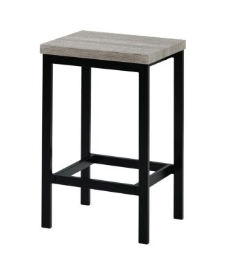 Extra Long Counter Height Dining Set with 3 Stools