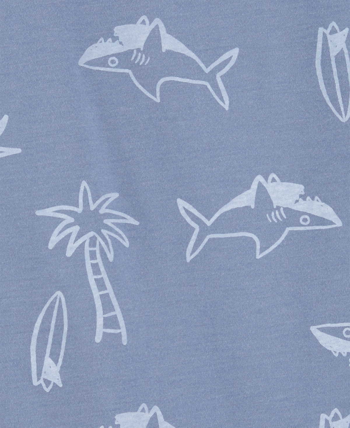 Shop Carter's Toddler Boys Shark Graphic T-shirt In Blue