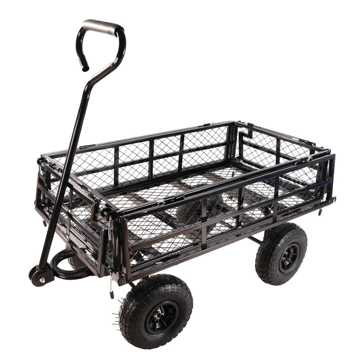 Streamdale Furniture Wagon Cart Garden Cart Trucks Make It Easier To Transport Firewood 0001
