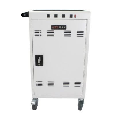 Charging Cart for 35 Devices with Power Strip 