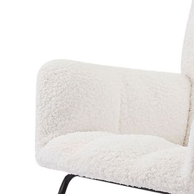  Rocking Chair with High Backrest for Nursing