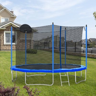 Streamdale 12FT Trampoline With Board, Metal, Board
