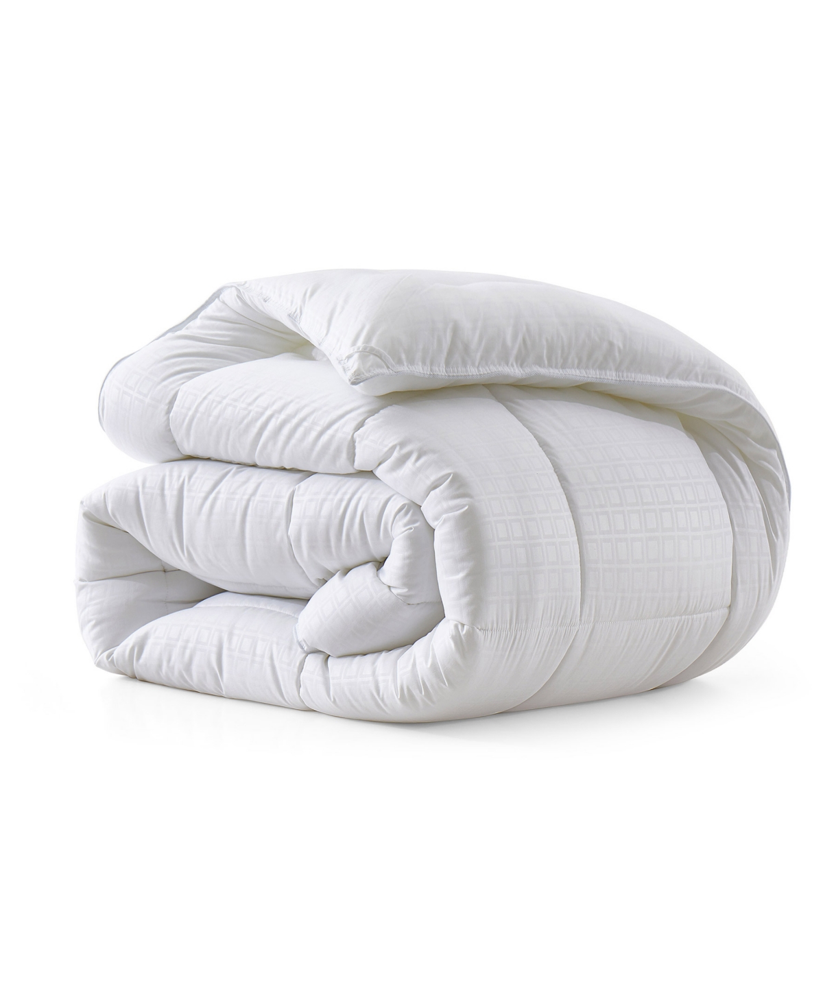 Unikome Medium Weight Microfiber Down Alternative Comforter, Full In White