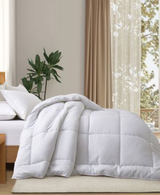 Shop Unikome All Season Grid Quilted Luxury Comforter In White
