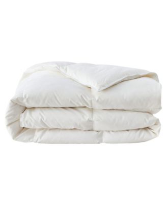 All Season White Goose Down Fiber Comforter, Full/Queen