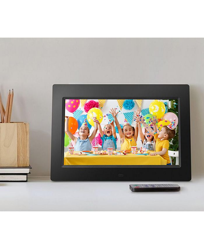 Eco4Life 10.1" Digital Photo Frame with Remote Control Macy's